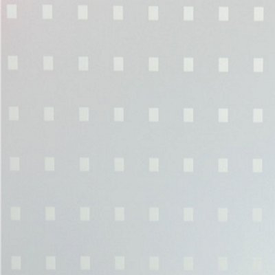 Grå fönsterfilm tryckt med vita kvadrater